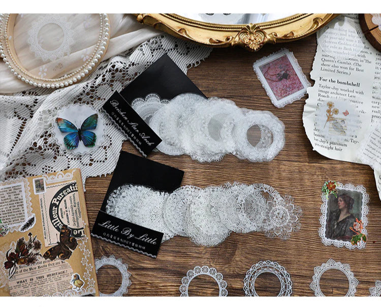 CAWPURI Sun Moon Stars Handbook Sticker Set – Retro - Inspired for Crafts