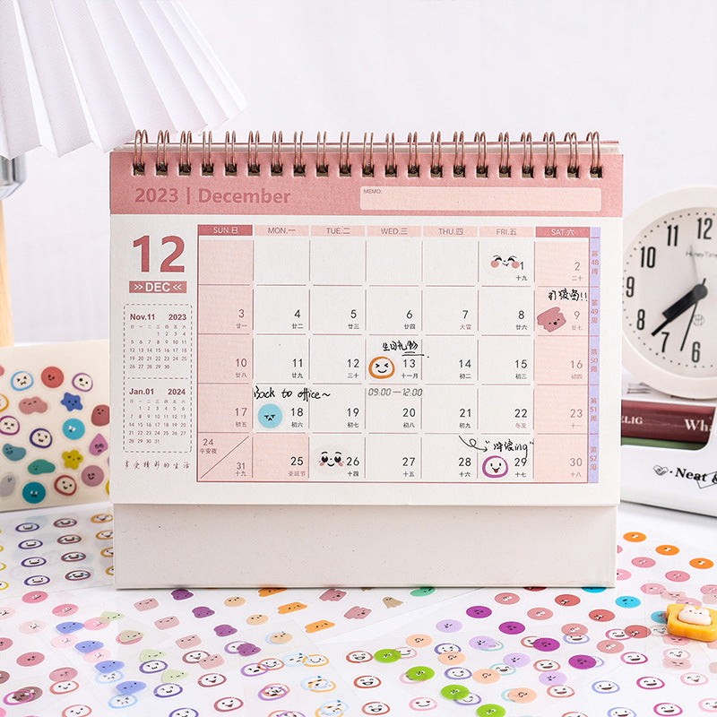 CAWPURI Emoji Symphony Stickers – 8PCS Waterproof PET for Handbooks & DIY