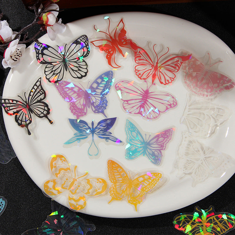 CAWPURI Yuezhenliu Yudiemeng Waterproof Sticker Set – 30 Adorable Designs