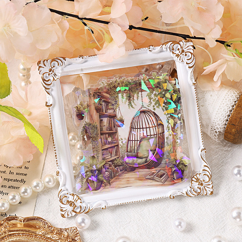 Secret Landscape Waterproof Stickers – 50 Enchanting Outdoor Designs