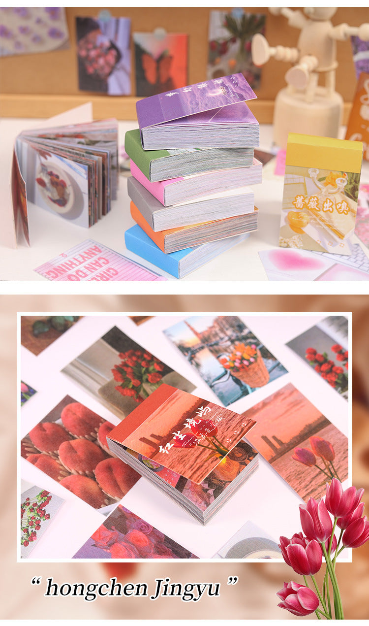 CAWPURI Sweet Throbbing Handbook Sticker Book - 40 Adorable Designs