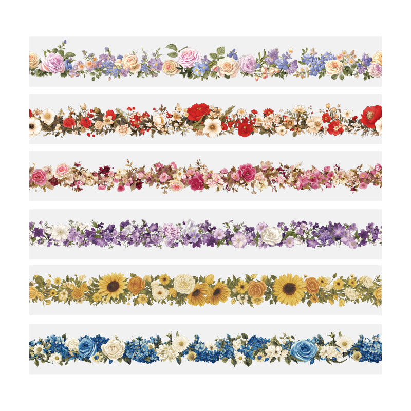 CAWPURI Dream Flower Wizard Tape – Waterproof PET Floral Handbook Tape