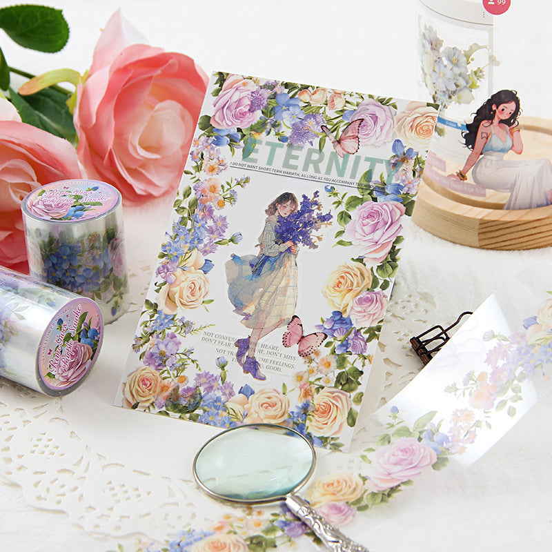 CAWPURI Dream Flower Wizard Tape – Waterproof PET Floral Handbook Tape