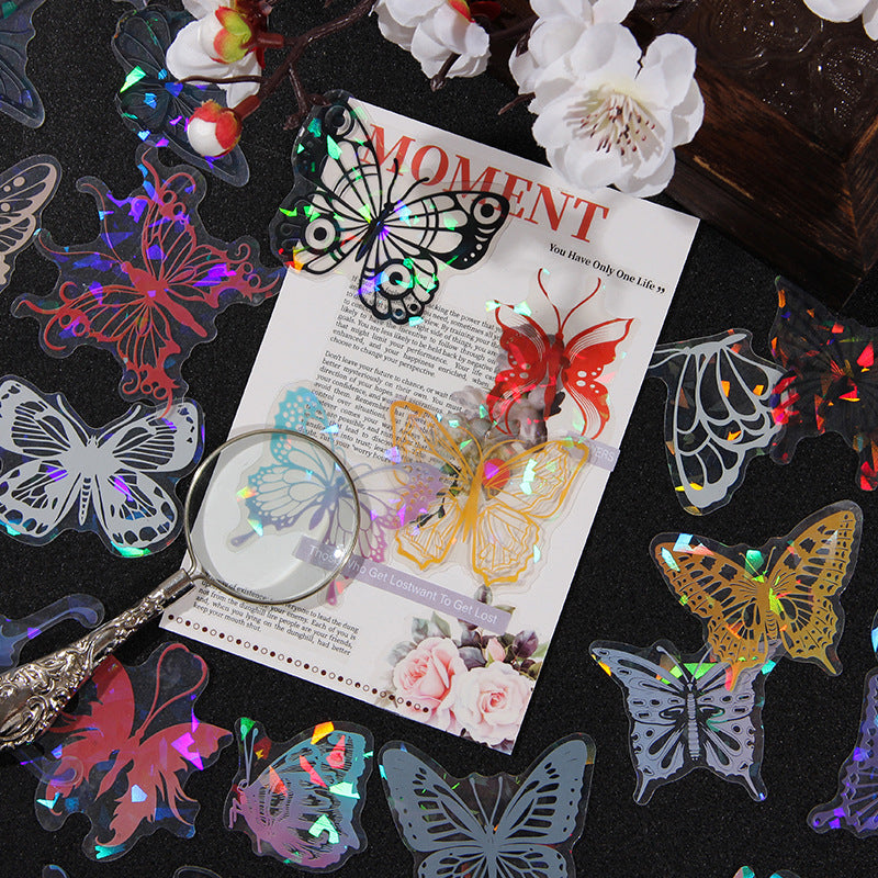 CAWPURI Yuezhenliu Yudiemeng Waterproof Sticker Set – 30 Adorable Designs