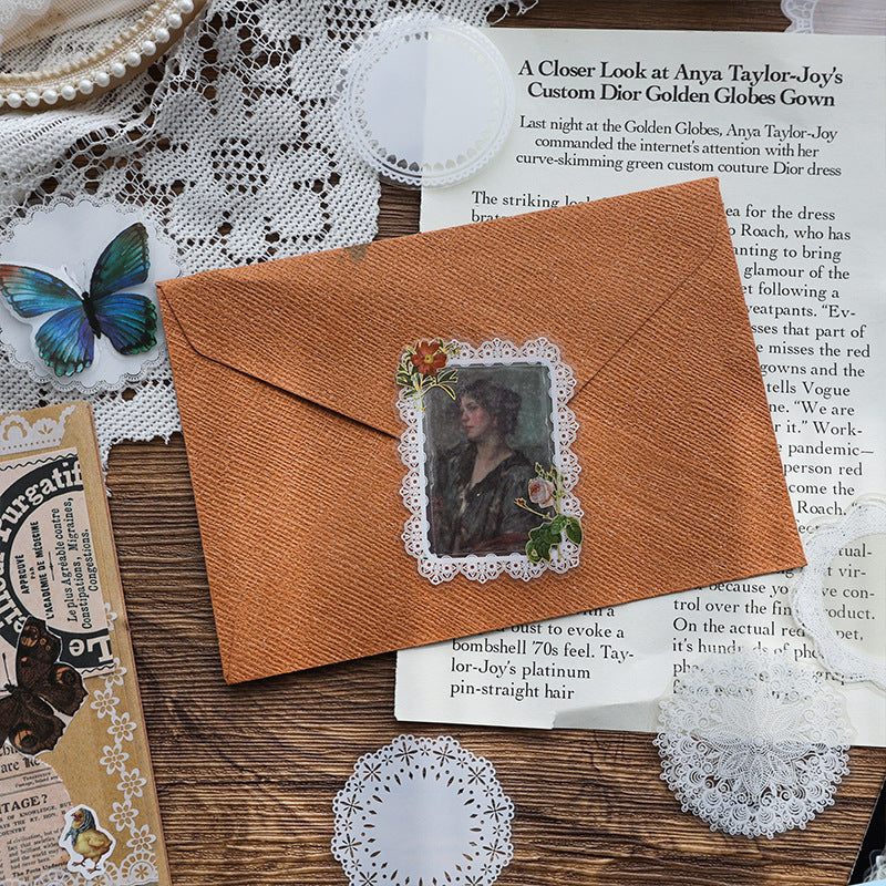 CAWPURI Sun Moon Stars Handbook Sticker Set – Retro - Inspired for Crafts