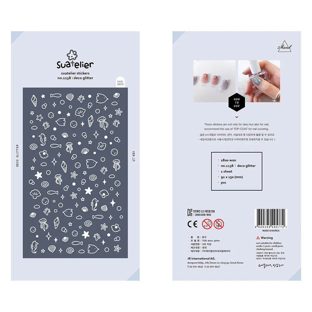 CAWPURI Korean Import Suatelier Kawaii Daily Life Food Animals Cute Stickers Scrapbooking Diy Journal Stationery Sticker Gift