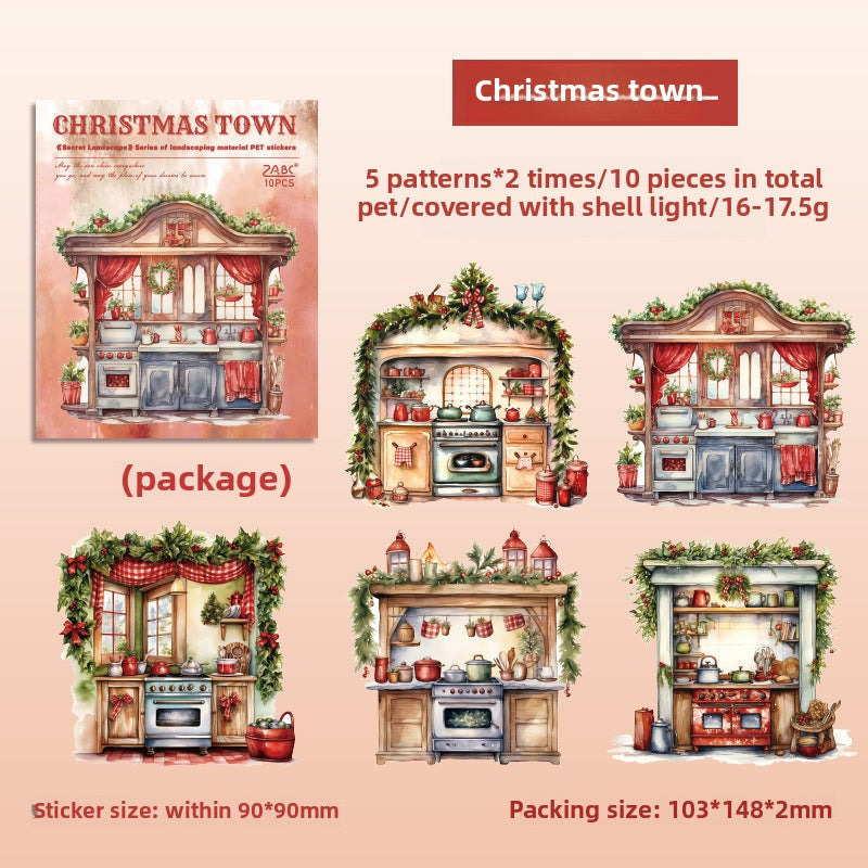 Secret Landscape Waterproof Stickers – 50 Enchanting Outdoor Designs