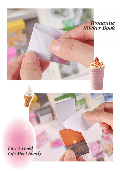 CAWPURI Sweet Throbbing Handbook Sticker Book - 40 Adorable Designs