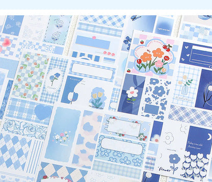 CAWPURI Half - Sugar Diary Handbook Sticker Book – 30 Adorable Designs