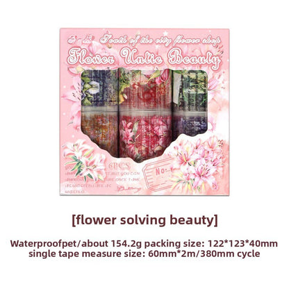 Flower Shop Plant Tape – 6 Rolls of Floral Landscaping Designs
