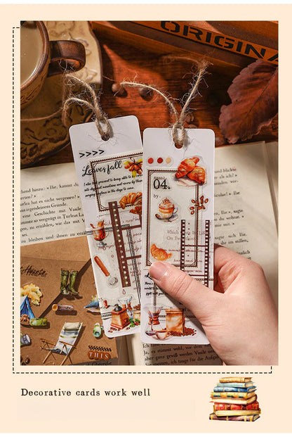Gourmet Handbook Stickers - 4 Exquisite Designs