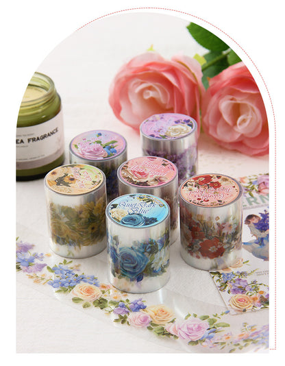 CAWPURI Dream Flower Wizard Tape – Waterproof PET Floral Handbook Tape