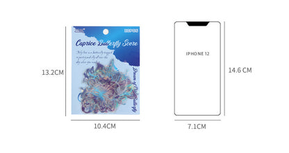 CAWPURI Yuezhenliu Yudiemeng Waterproof Sticker Set – 30 Adorable Designs