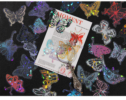 CAWPURI Yuezhenliu Yudiemeng Waterproof Sticker Set – 30 Adorable Designs