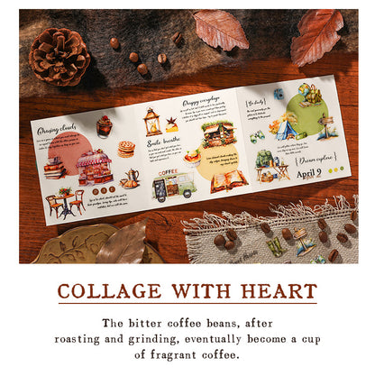 Gourmet Handbook Stickers - 4 Exquisite Designs