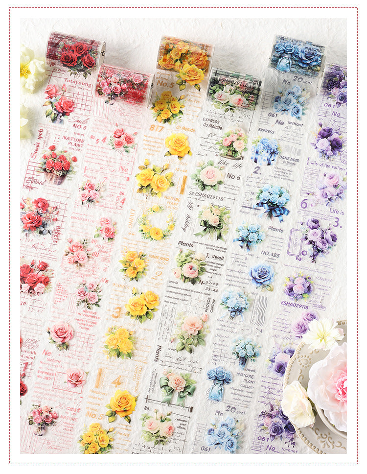 Flower Shop Plant Tape – 6 Rolls of Floral Landscaping Designs