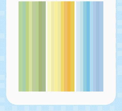 CAWPURI Boundary Guard Strip Stickers – 6Pcs Washi Paper Cut Film for Handbooks