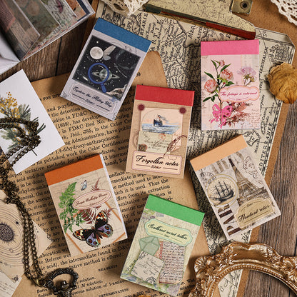 CAWPURI Yuezhen Guling Eternal Sticker Book – 40 Adorable Retro Designs