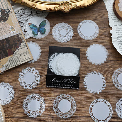 CAWPURI Sun Moon Stars Handbook Sticker Set – Retro - Inspired for Crafts