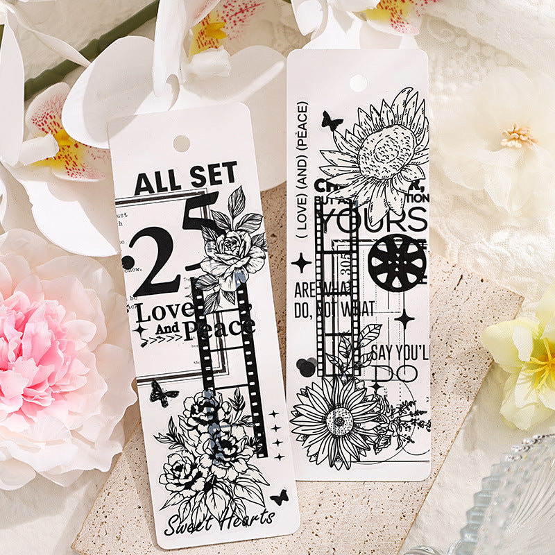 Palace Flower Film Cutting Tape – Retro English Landscaping Design