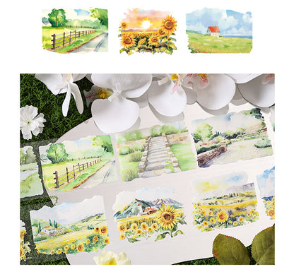 CAWPURI Rhythm Leisurely Landscaping Tape – 4 Rolls for Handbooks