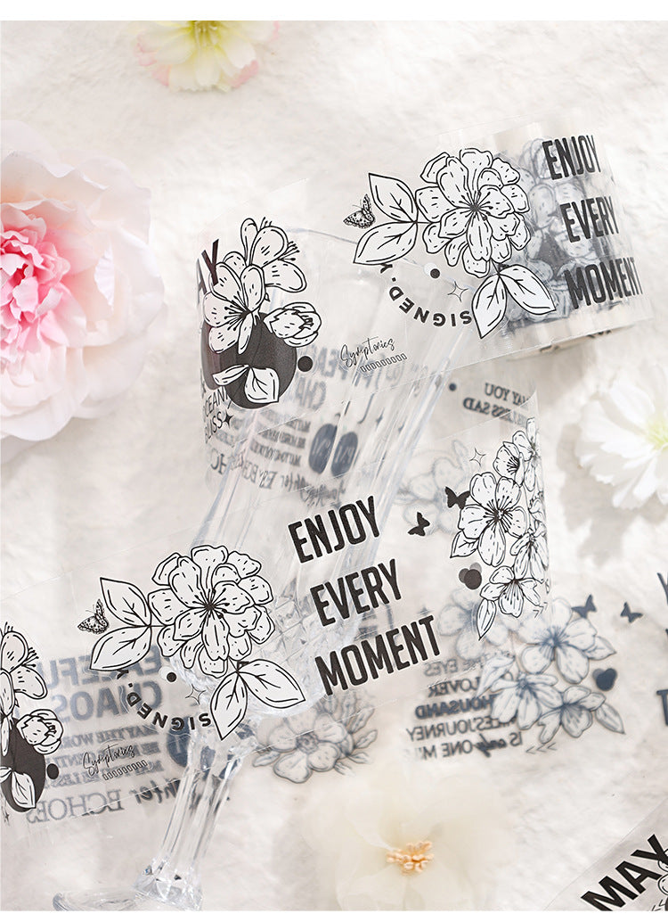 Palace Flower Film Cutting Tape – Retro English Landscaping Design