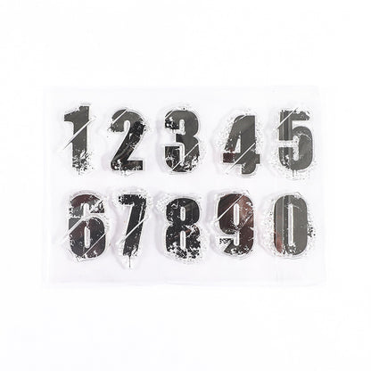CAWPURI Retro Silicone Transparent Seal Stamp Set – DIY Handbook Decor