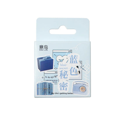 CAWPURI 45pcs/Box Black Cat Stickers Waterproof DIY Computer Washi Scrapbooking for Water Battle Creative Stationery