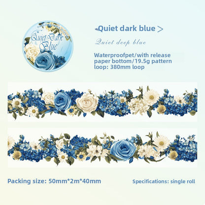 CAWPURI Dream Flower Wizard Tape – Waterproof PET Floral Handbook Tape