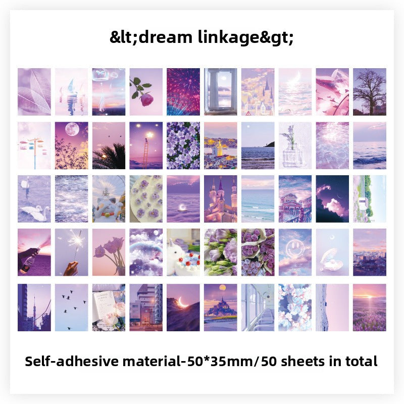 CAWPURI Sweet Throbbing Handbook Sticker Book - 40 Adorable Designs