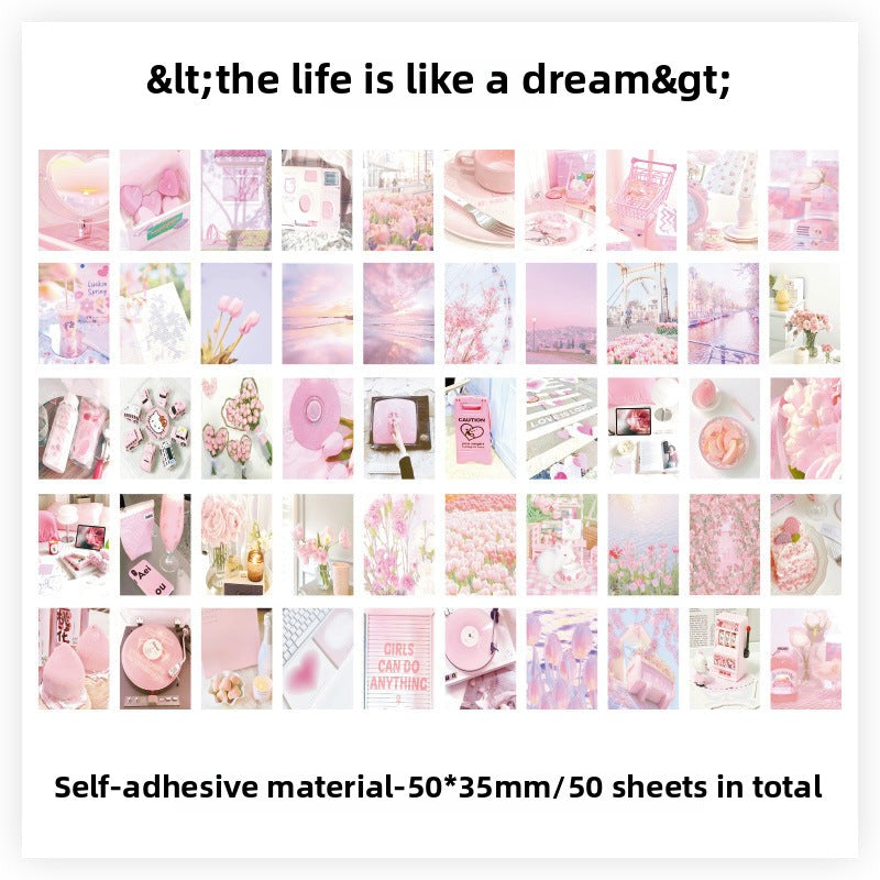 CAWPURI Sweet Throbbing Handbook Sticker Book - 40 Adorable Designs
